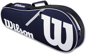 Bolso 3 Pack Wilson Advantage Azul Marino Blanco