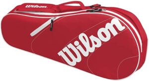 Bolso 3 Pack Wilson Advantage Rojo Blanco