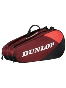 Bolso 6 Pack Dunlop CX Club Negro Rojo