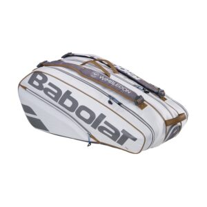 Bolso 9 Pack Babolat Pure Wimbledon Blanco Gris