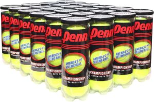 Caja de 24 tarros de pelota Penn Championship Extra Duty Felt High Altitude.