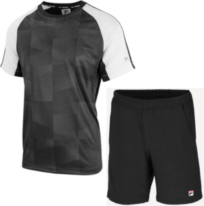Conjunto Hombre Fila Negro Blanco/Negro