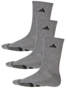 Medias Hombre Adidas (paquete de 3) Gris Negro