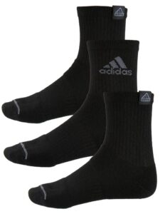Medias Hombre Adidas (paquete de 3) Negro Gris