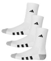 Medias Niñ@s Adidas (paquete de 3) Blanco Negro