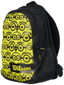 Mochila Wilson Minions Junior Negro/Amarillo
