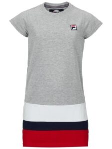 Vestido Niña Fila Gris/Blanco/Rojo/Azul