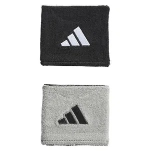 Muñequera Reversible pequeña Adidas Interval Gris/Negro