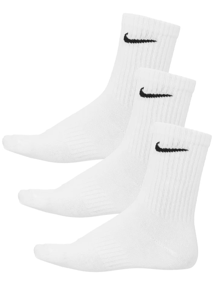 Medias Mujer Nike (paquete de 3) Blanco/Negro